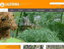 Tablet Screenshot of californiagarden.co.nz